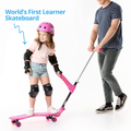 Ookkie Learner Skateboard - Pink thumbnail