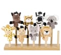 Finger Puppets - Wild Animals, 8 pcs thumbnail