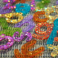 Rainbow Glitter Letters, 26 pcs thumbnail