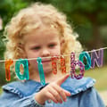 Rainbow Glitter Letters, 26 pcs thumbnail