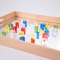 Wooden Mirror Tray - Large thumbnail