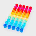 Translucent Gem Circles, 50 pcs thumbnail