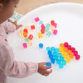 Translucent Gem Circles, 50 pcs thumbnail