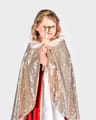 Gold Cape, Wand, Headband, size 3-8 years thumbnail