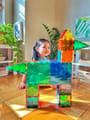Magna-Tiles | Clear Colours, 100 pcs thumbnail