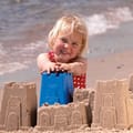 Sand Play Set - Tower/Fort Moulds & Shovels, 6 pcs thumbnail