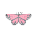 Butterfly Wings - Pink, Size 3-8 yrs thumbnail