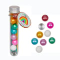 Glass Marbles - Rainbow, 9 pcs thumbnail