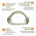 Muffy Baby Earmuffs 1-3 yrs - Green thumbnail