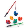 Rubber Ducks 8cm - Classic, 5 pcs + 2 Fishing Rods thumbnail