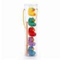 Rubber Ducks 7cm - Rainbow, 5 pcs + 2 Fishing Rods thumbnail
