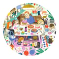 Observation Puzzle with 54 pcs - Birthday Party thumbnail