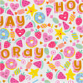 Wrapping Paper 50 cm x 5 m - Sweet Treats thumbnail