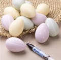 Plastic Easter Eggs - Pastel, 12 pcs thumbnail