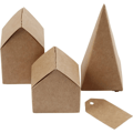Push-Out Paper Houses and Trees, 24 pcs thumbnail