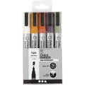 Chalk Markers - Soft Colours, 5 pcs thumbnail