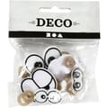 Plastic Safety Eyes for Crafts (asstd.), 9 pcs thumbnail