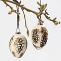 Terracotta Easter Eggs for Ornaments, 12 pcs thumbnail