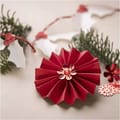Craft Kit - Christmas, Red/Cream thumbnail