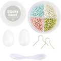 DIY Easter Craft - Pearl Clay Easter Eggs, 2 pcs thumbnail