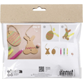 DIY Easter Craft - Decorate Easter Cutouts, 2 pcs thumbnail