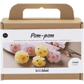 DIY Easter Craft - Pom Pom Easter Chicks, 6 pcs thumbnail