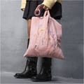 DIY Embroidery Kit - Tote Bag, Soft Pink thumbnail