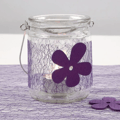 Glass Candle Jars Ø7.6 cm, 2 pcs thumbnail