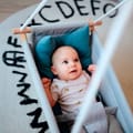 Baby Swing with Cushion - "Seaside" thumbnail