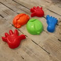 Sand Moulds - Hands, Feet & Faces, 6 pcs thumbnail