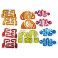 Glitter Sensory Shapes, 12 pcs thumbnail