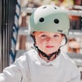 Baby/Toddler Bike Helmet, 45-51 cm - Green Lines thumbnail