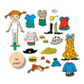 Magnetic Dress-Up Doll, Pippi Longstocking thumbnail