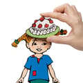 Magnetic Dress-Up Doll, Pippi Longstocking thumbnail