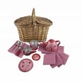 Tea Set in Wicker Basket - Ladybugs thumbnail