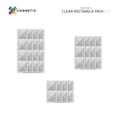 CONNETIX | Clear Rectangle Pack, 12 pcs thumbnail
