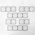 CONNETIX | Clear Rectangle Pack, 12 pcs thumbnail