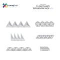 CONNETIX | Clear Shape Expansion Pack, 24 pcs thumbnail