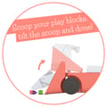 Blockie Ride-On Toy - Flamingo thumbnail