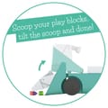 Blockie Ride-On Toy - Mint thumbnail