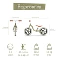 Balance Bike Charlie LUX - Olive (2-5 yrs) thumbnail
