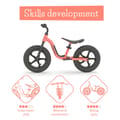 Balance Bike Charlie SPORT - Flamingo (2-5 yrs) thumbnail