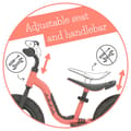 Balance Bike Charlie SPORT - Flamingo (2-5 yrs) thumbnail