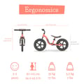 Balance Bike Charlie SPORT - Flamingo (2-5 yrs) thumbnail
