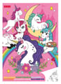 Colouring Book - Unicorns, 36 pages thumbnail