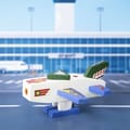 Build & Paint Your Own Wooden Airplane, 1 pc thumbnail