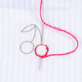 DIY Embroidery Kit - Socks, 3 pairs thumbnail