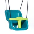 Baby Swing - Turquoise/Lime (Black Rope) thumbnail