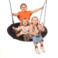 Sensory Saucer Swing Ø100 cm - Black (Black Rope) thumbnail
