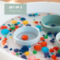 Nesting Bowls for Sensory Play - Coral, 3 pcs thumbnail